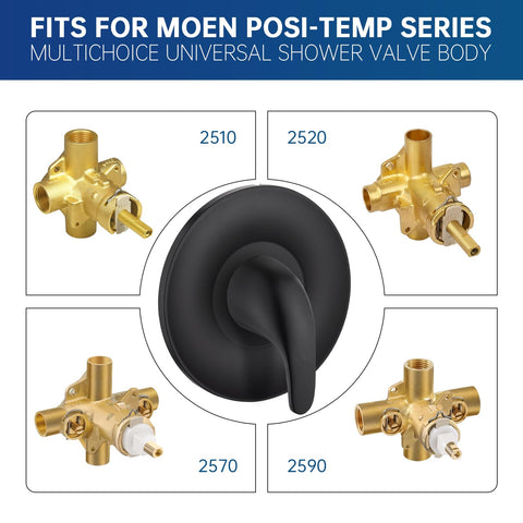 GCBCRIT zinc alloy lever adds sturdy feel to operation