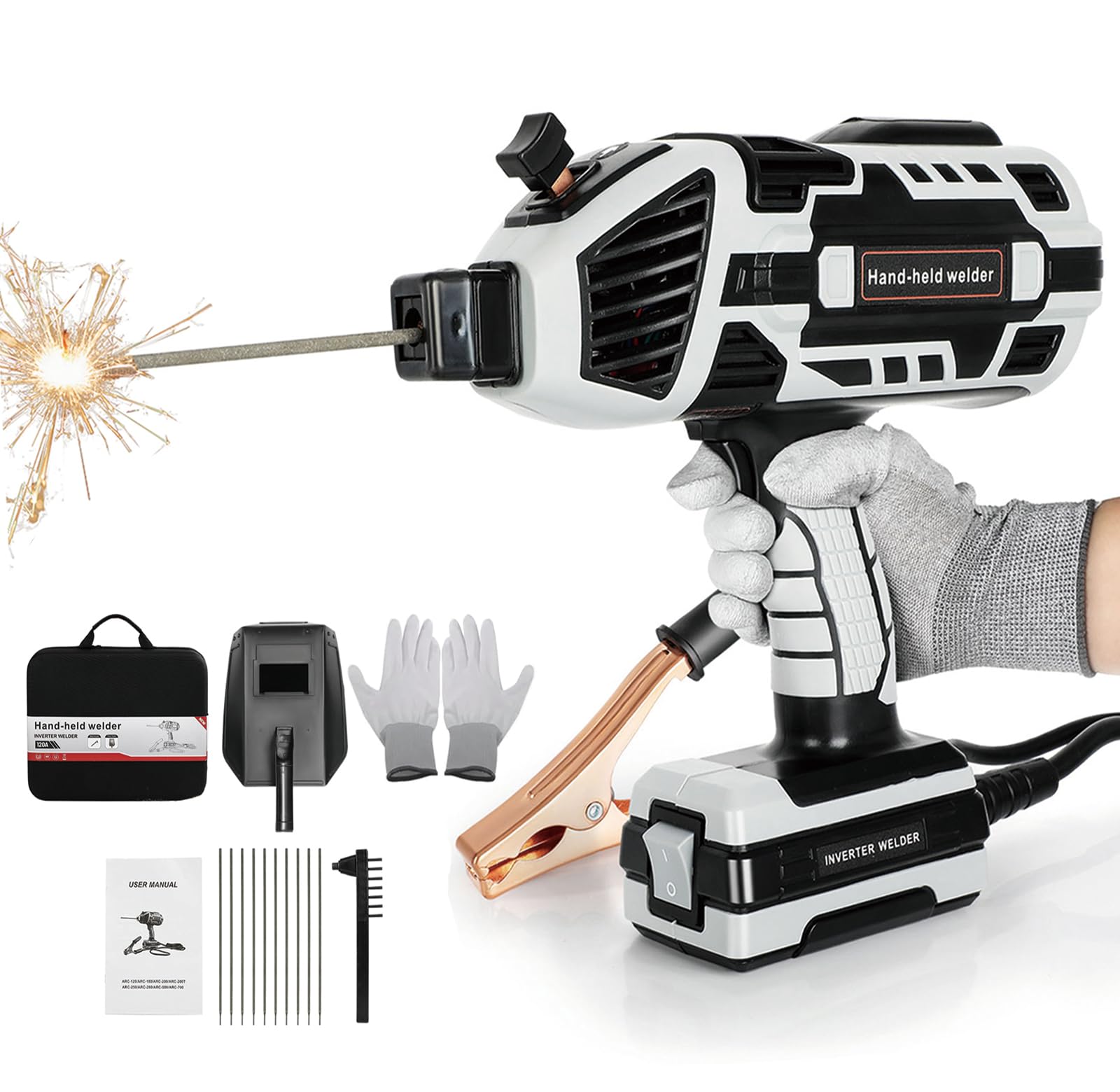 GCCSJ handheld welder compact design for easy transport and storage