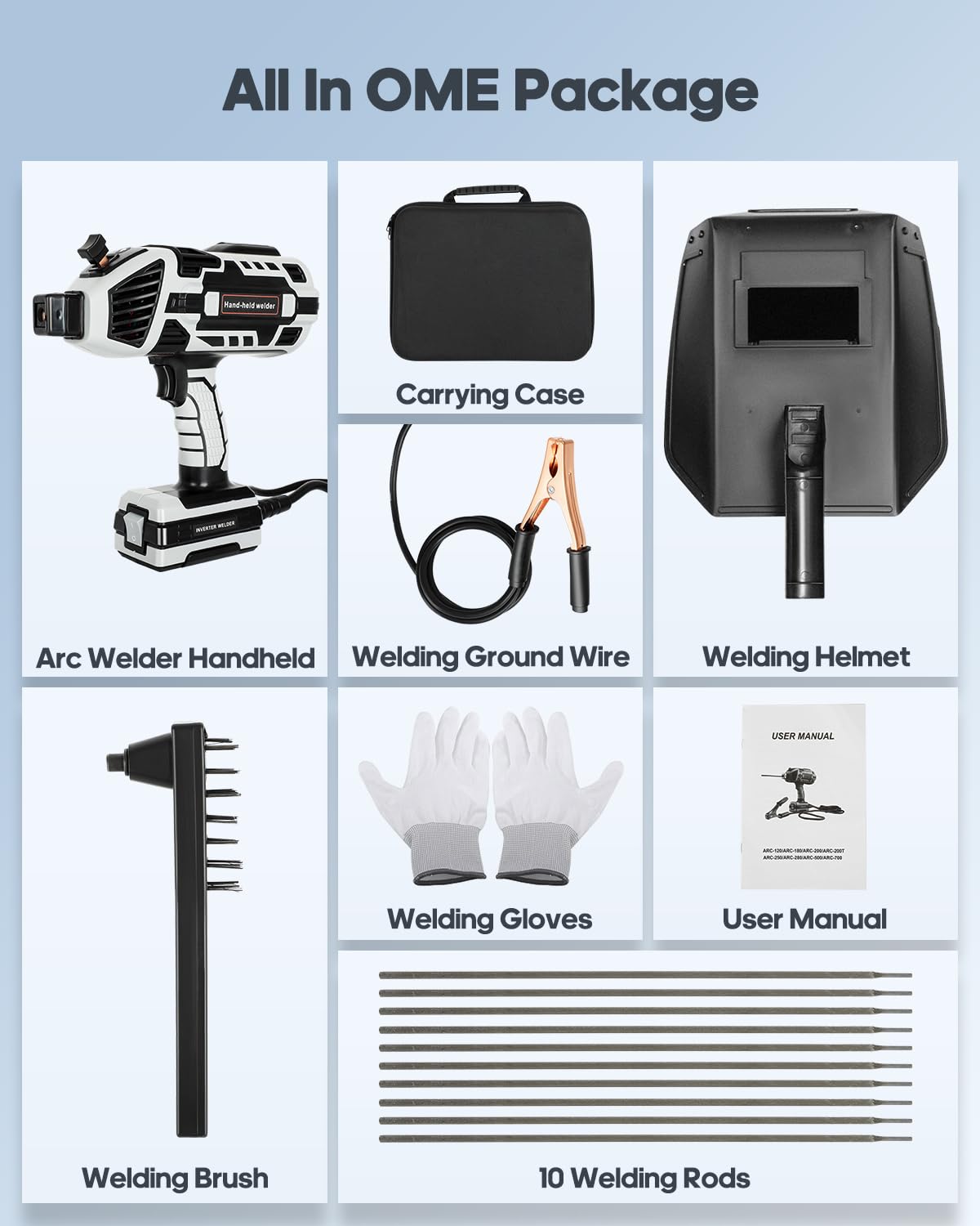 GCCSJ welder suitable for auto, home, and shop tasks