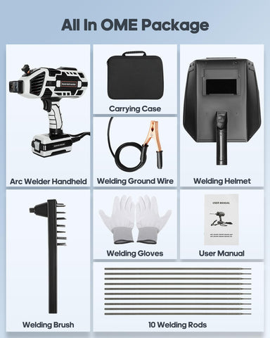 GCCSJ welder suitable for auto, home, and shop tasks