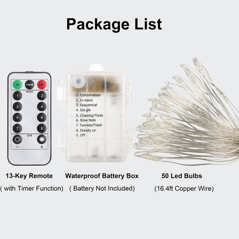 GDEALER energy efficient battery powered lighting for decorations.