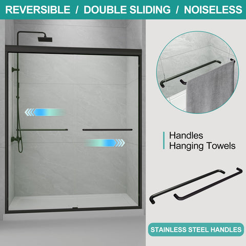 GDGZQD 6mm tempered glass for clear visibility and safer showers.