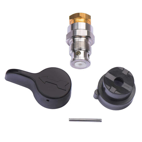 GDHXW drain valve assembly highlighting durable construction for maintenance.