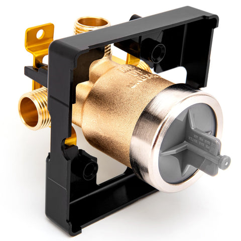 GDLIN R10000 UNBXHF brass valve body for Delta MultiChoice showers—durable core for upgrades.