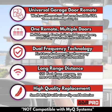 GDR PRO universal remote durability and long battery life in daily use.