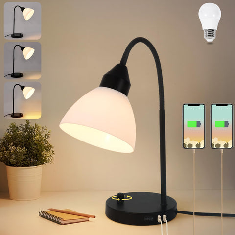GDRKNP desk lamp base tilt for precise lighting at nightstands