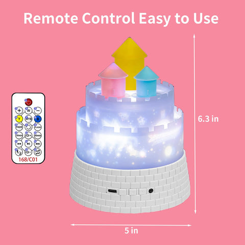 GDSZBYSM Remote control and timer for easy brightness and sound management.