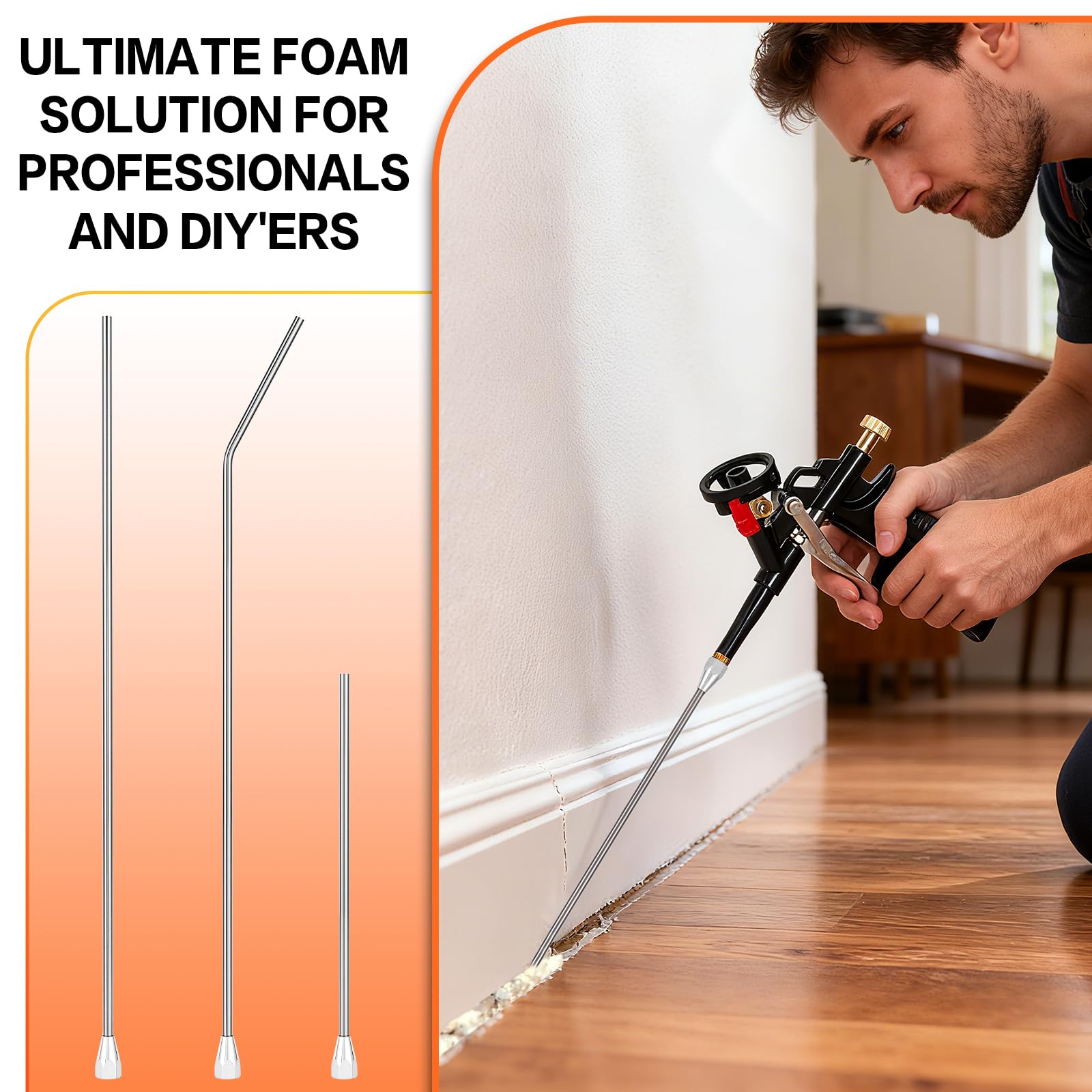 GDUSMCN adjustable flow control delivers consistent foam bead size