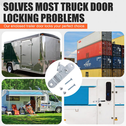 Rugged GDW hardware resists rust in weather-exposed environments.