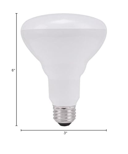 GE Classic R30 LED bulbs illuminate damp indoor areas with energy efficiency and long life.