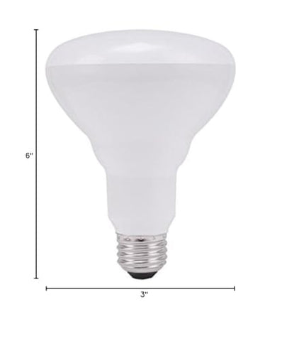 GE Classic R30 LED bulbs illuminate damp indoor areas with energy efficiency and long life.