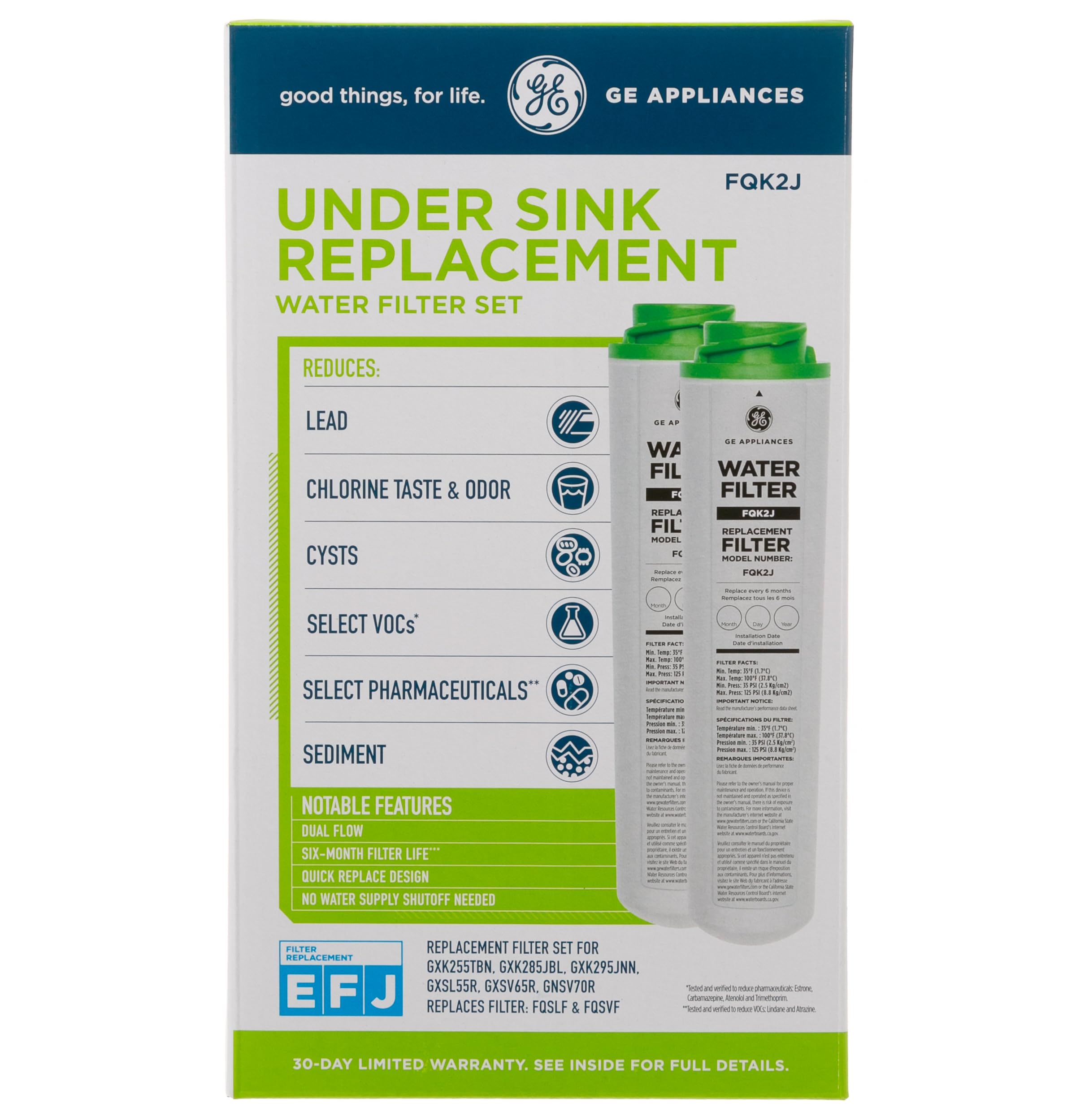 GE fresh-water use image illustrating everyday hydration with cleaner tasting water.