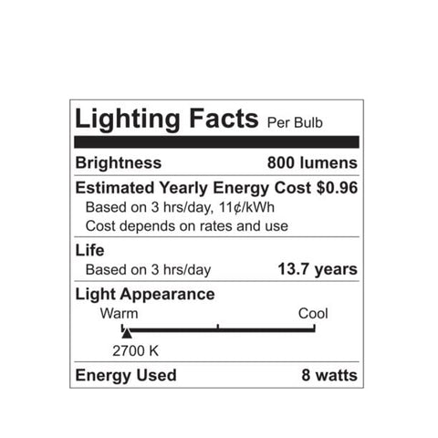 GE LED 60W-equivalent A19 bulb delivers familiar brightness for everyday fixtures