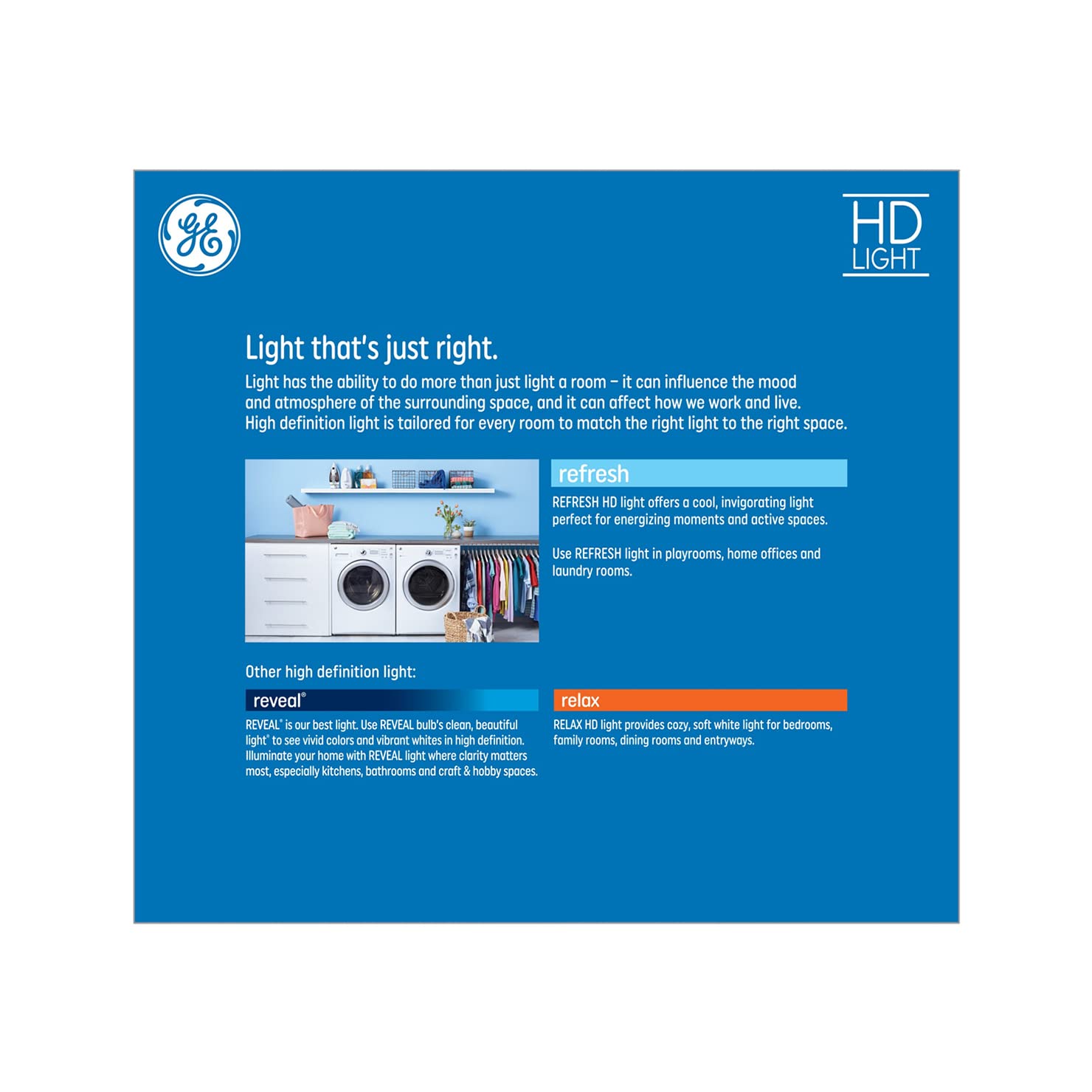 GE LED reflector bulb cool white 5000K lighting provides crisp daylight.
