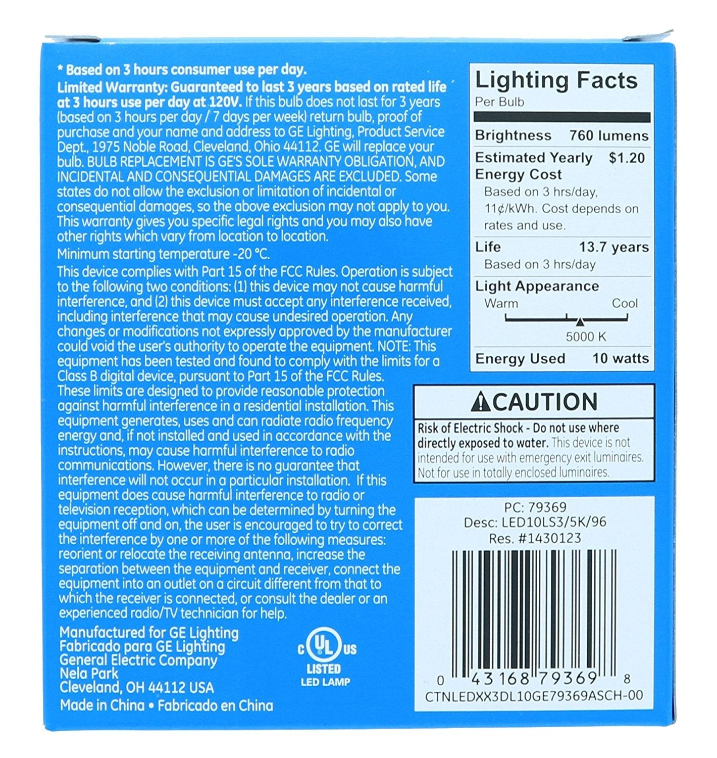 GE Lighting 79369 Bright Stik in room, showcasing daylight ambiance