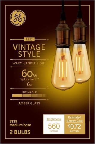 GE Lighting warm dimmable candle LED bulb creates cozy ambiance