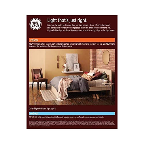 GE Relax 6-pack BR30 LED flood bulbs suitable for recessed lighting.