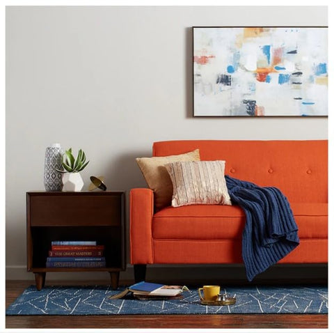 GE Relax LEDs save energy and maintain color clarity.