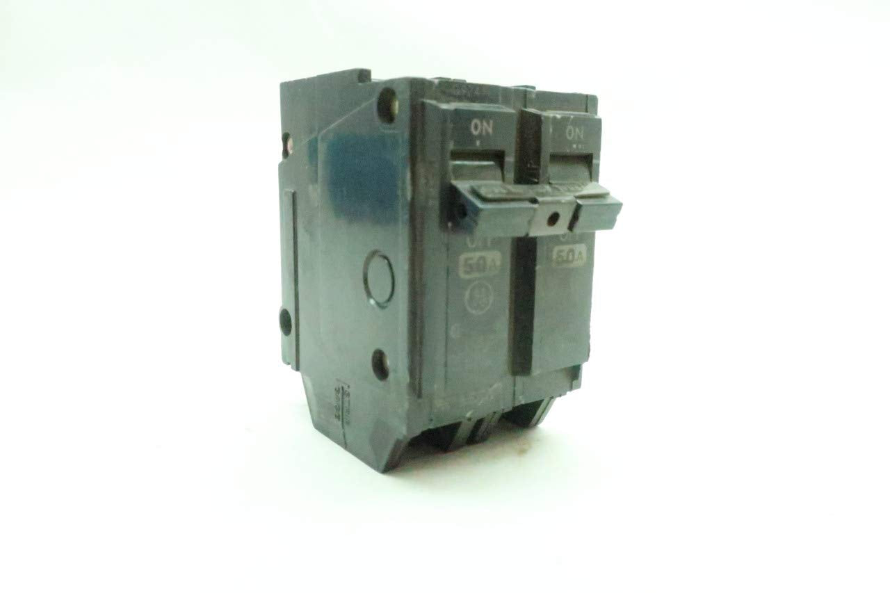 GE THQL2150 front view for compact two-pole protection in the panel