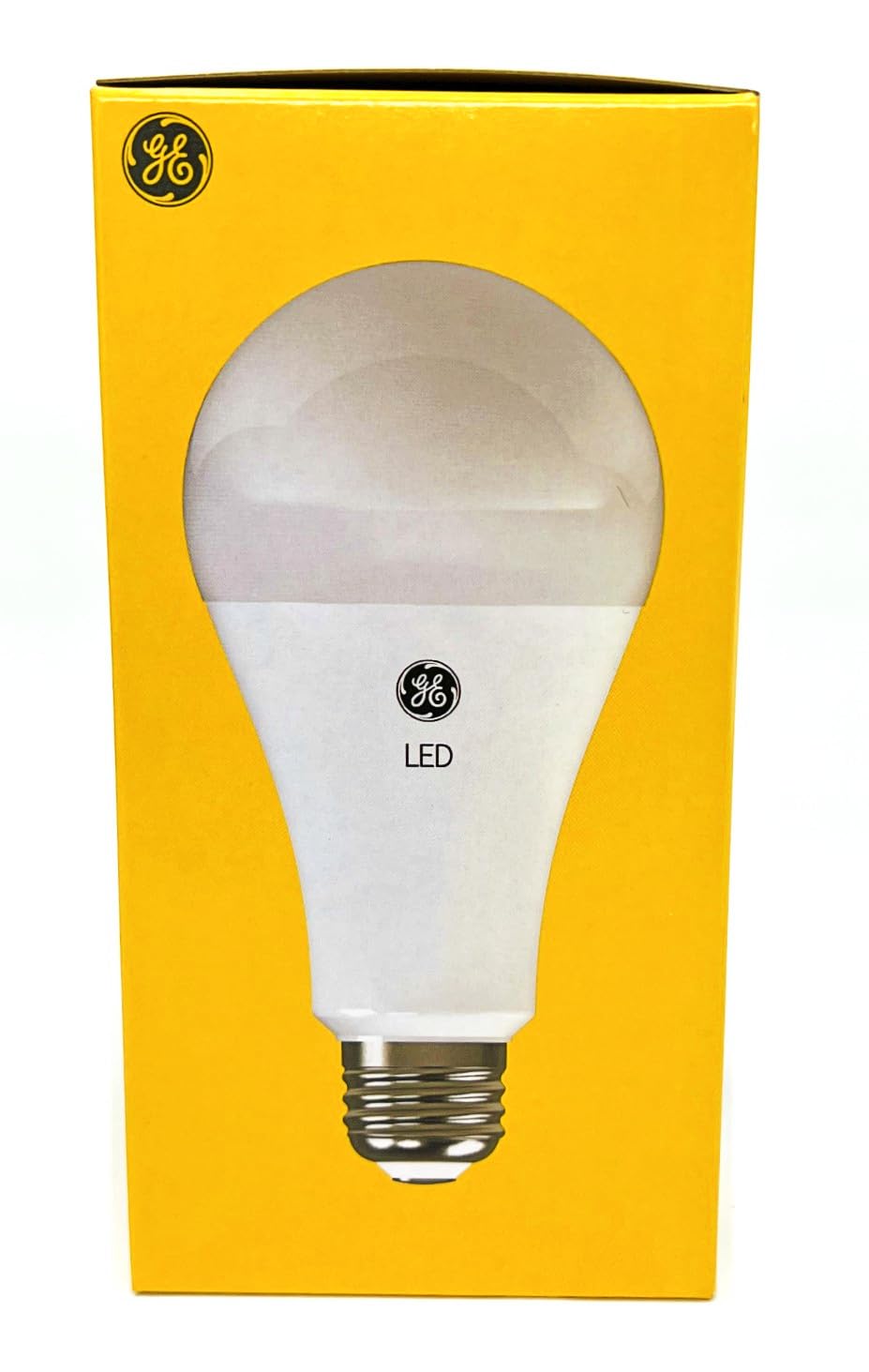 GE Ultra Bright LED A21 bulb daylight 5000K delivers crisp task lighting.
