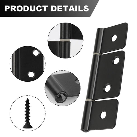 GEAIN black finish hinge ideal for cabinets and shutters
