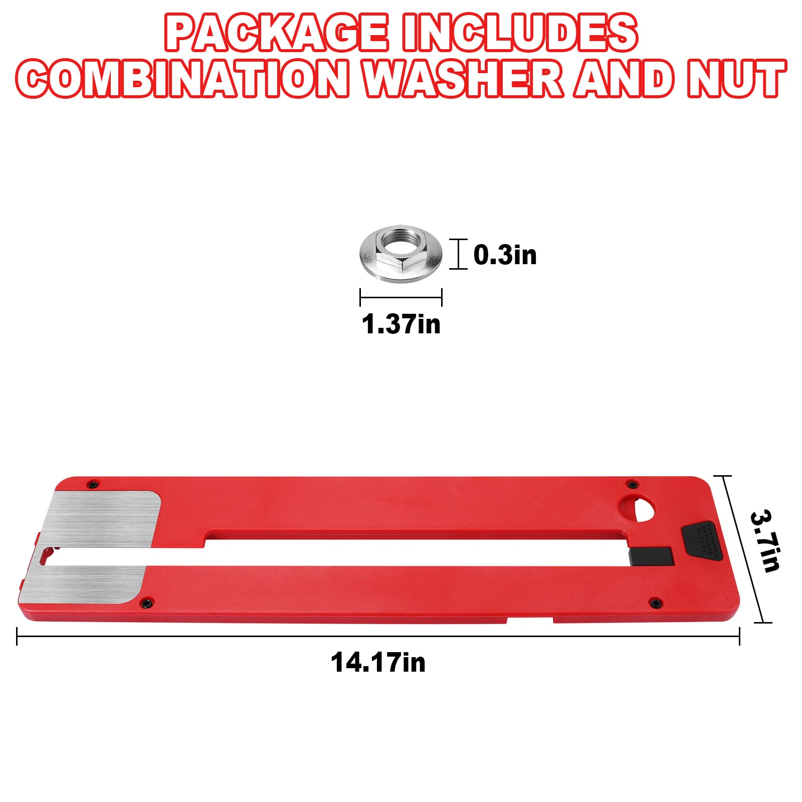 GEAIN durable materials support long-lasting table saw inserts