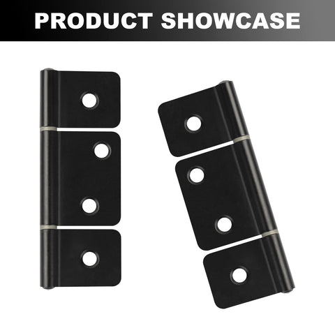 GEAIN packaged hinges with screws included for easy mounting