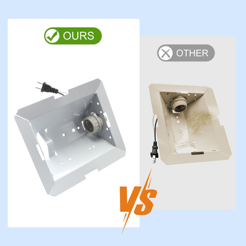 GEAIN S97014212 7x8-inch reflector measures approximately for precise fit.