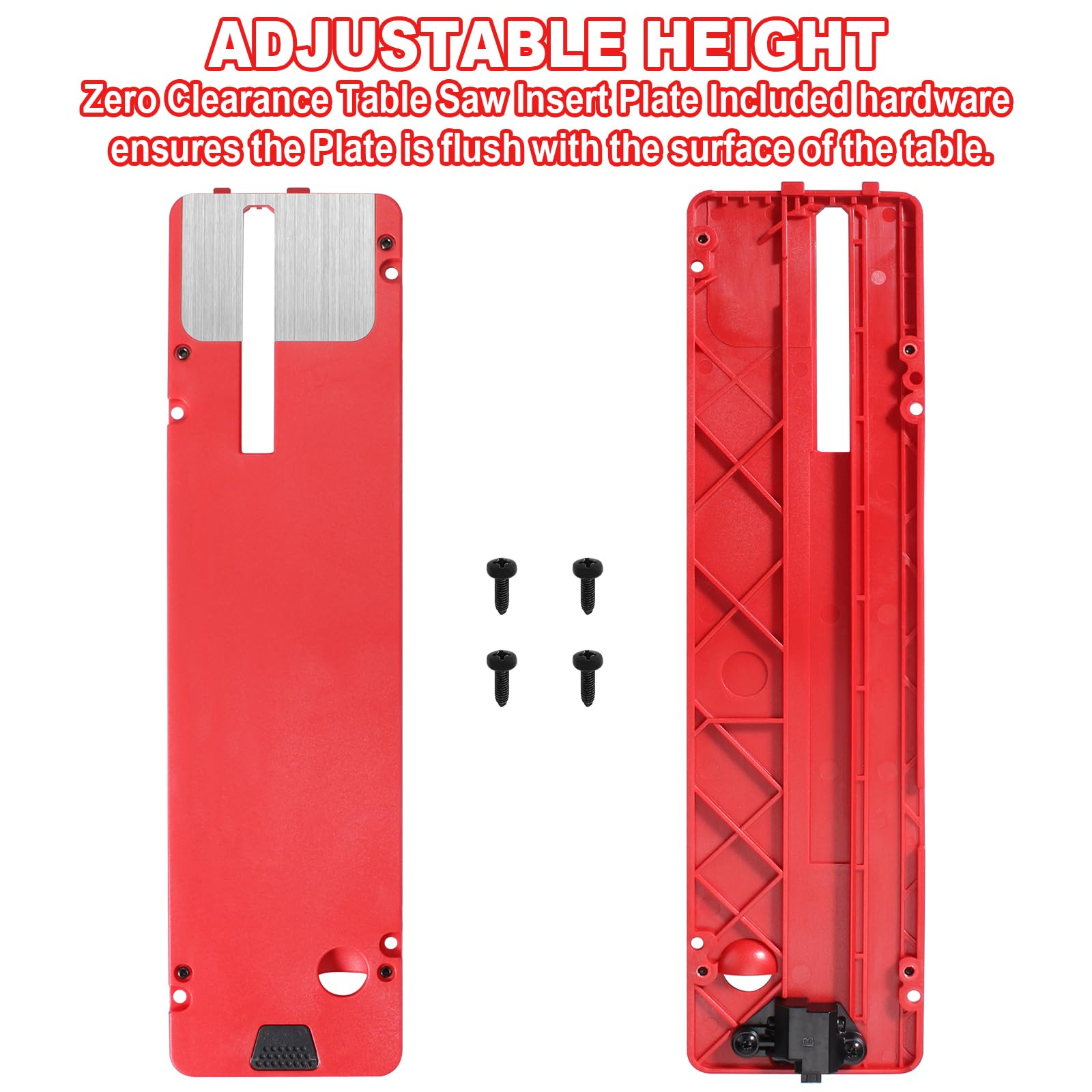 GEAIN STA6307 dado insert plate showing precise dado alignment