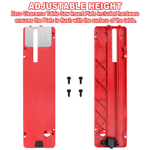 GEAIN STA6307 dado insert plate showing precise dado alignment