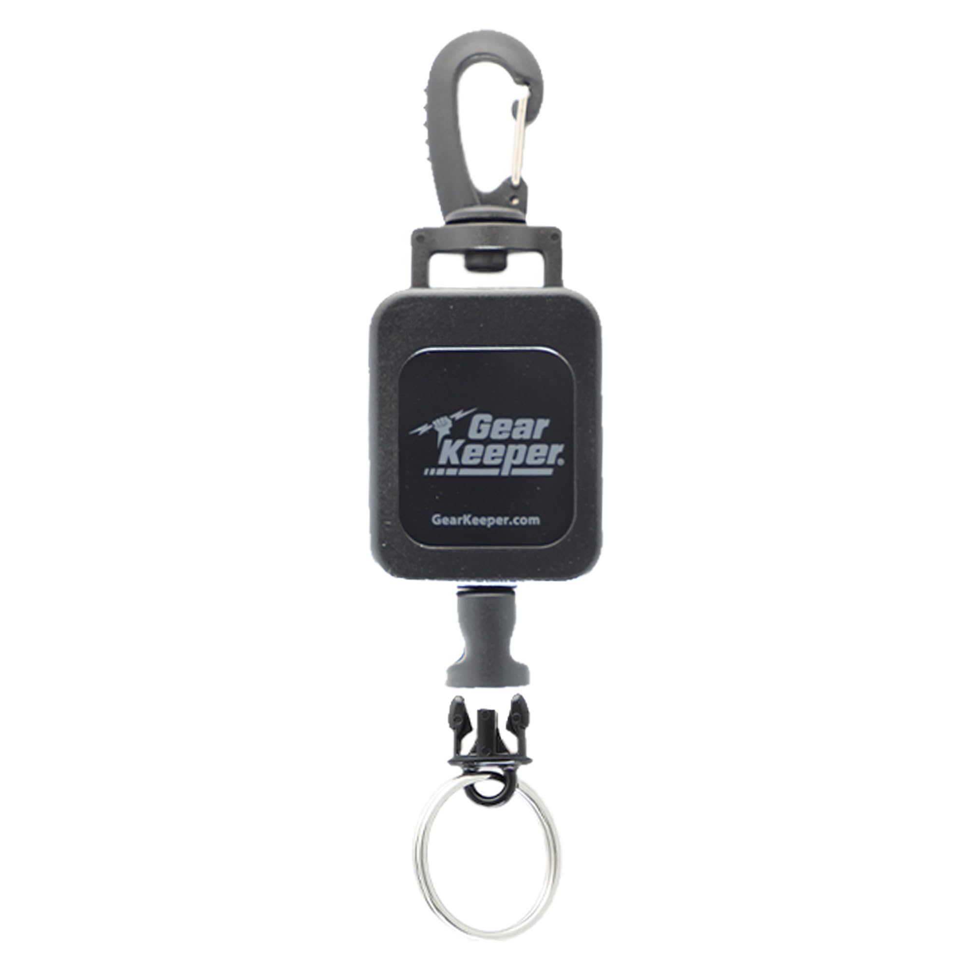 Gear Keeper trauma shears tether with snap clip mount keeps medical shears accessible on scene