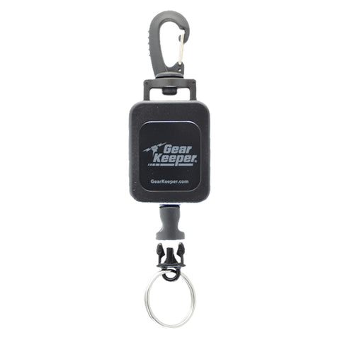 Gear Keeper trauma shears tether with snap clip mount keeps medical shears accessible on scene