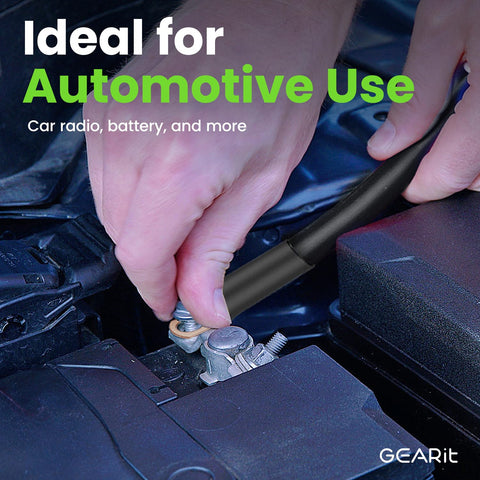 GEARit soft-touch jacket protects cables during indoor automotive installations.