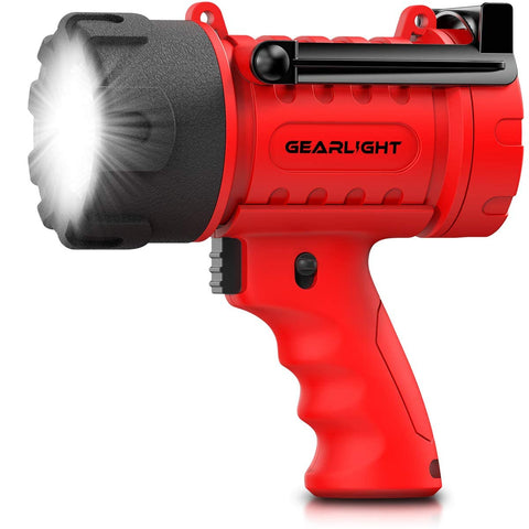 GearLight LED Spotlight with focused beam for outdoor visibility