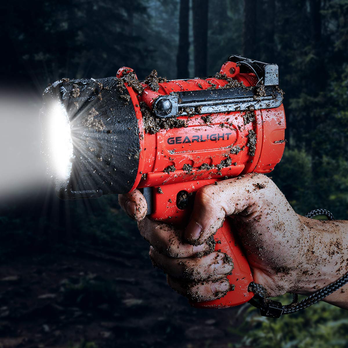 GearLight LED Spotlight waterproof durable housing for rugged outdoor use