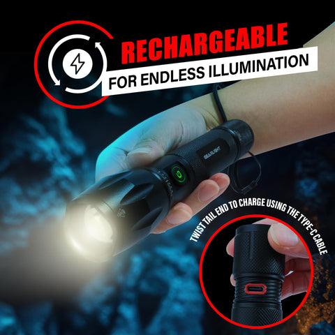 GearLight S1000 compact, pocket-sized flashlight for on-the-go emergencies.