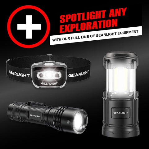 GearLight S1000 holder cases and guide keep gear organized.