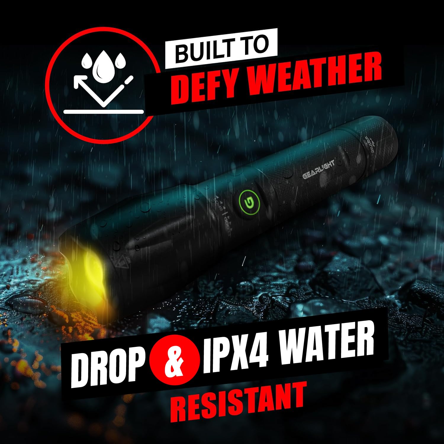 GearLight S1000 military-grade aluminum body for rugged reliability.