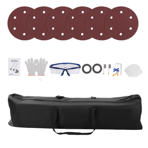 GEARPASS sander kit including accessories and sanding papers for quick setup.
