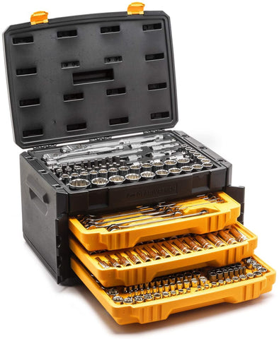 GearWrench 12-point long-pattern wrenches for versatile engagement.