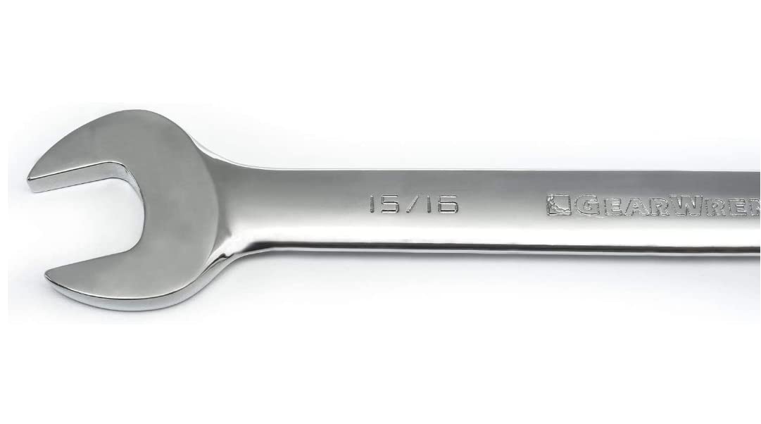 GearWrench 13-piece ratcheting wrench set, 5-degree movement for quicker turns