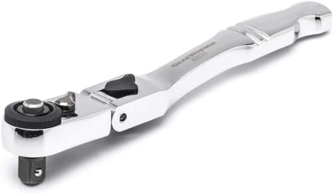 GEARWRENCH 45-piece kit laid out with sockets and bits for quick access