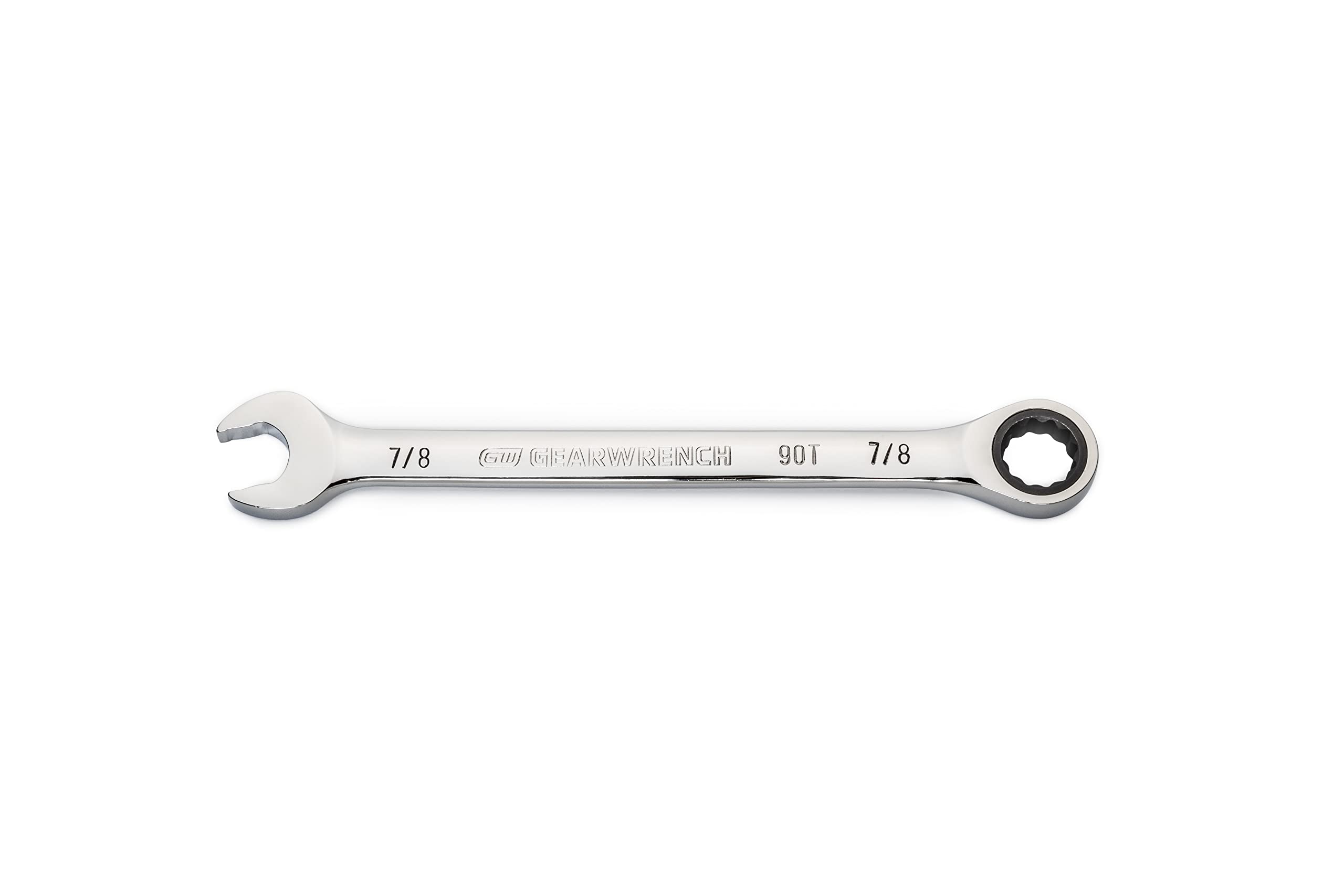 GEARWRENCH 86951 box-end closeup shows off-corner grip for secure engagement in tight spaces.