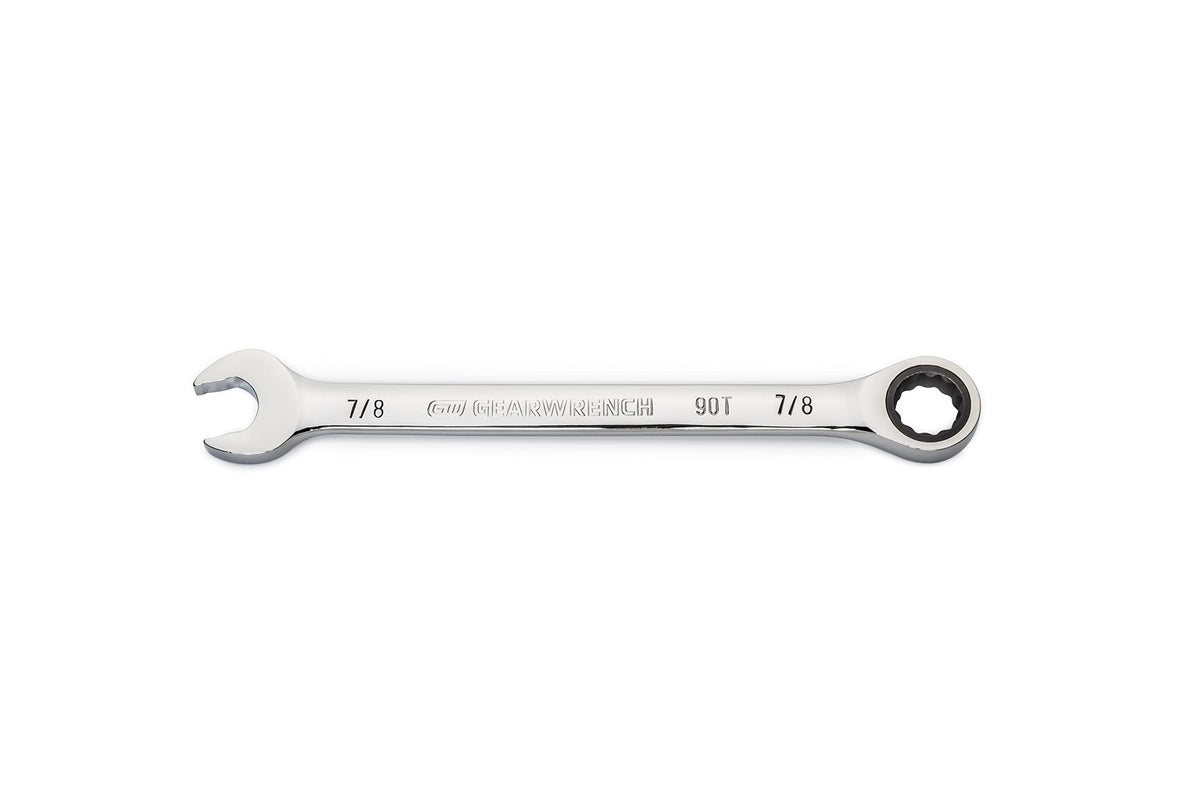 GEARWRENCH 86951 box-end closeup shows off-corner grip for secure engagement in tight spaces.