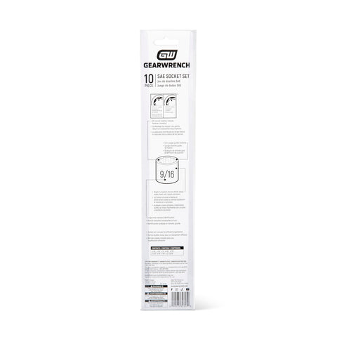 GearWrench 80307D hard stamped size markings for quick identification
