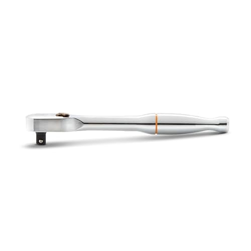 GEARWRENCH 81011XP compact head enables access to tight fasteners in confined spaces.