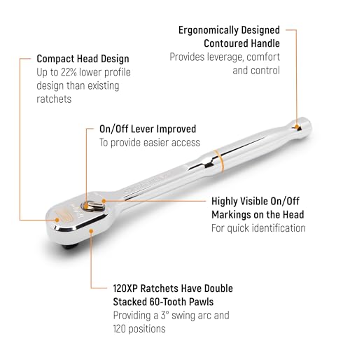 GEARWRENCH 81210XP 3/8 drive for versatile fastening tasks.