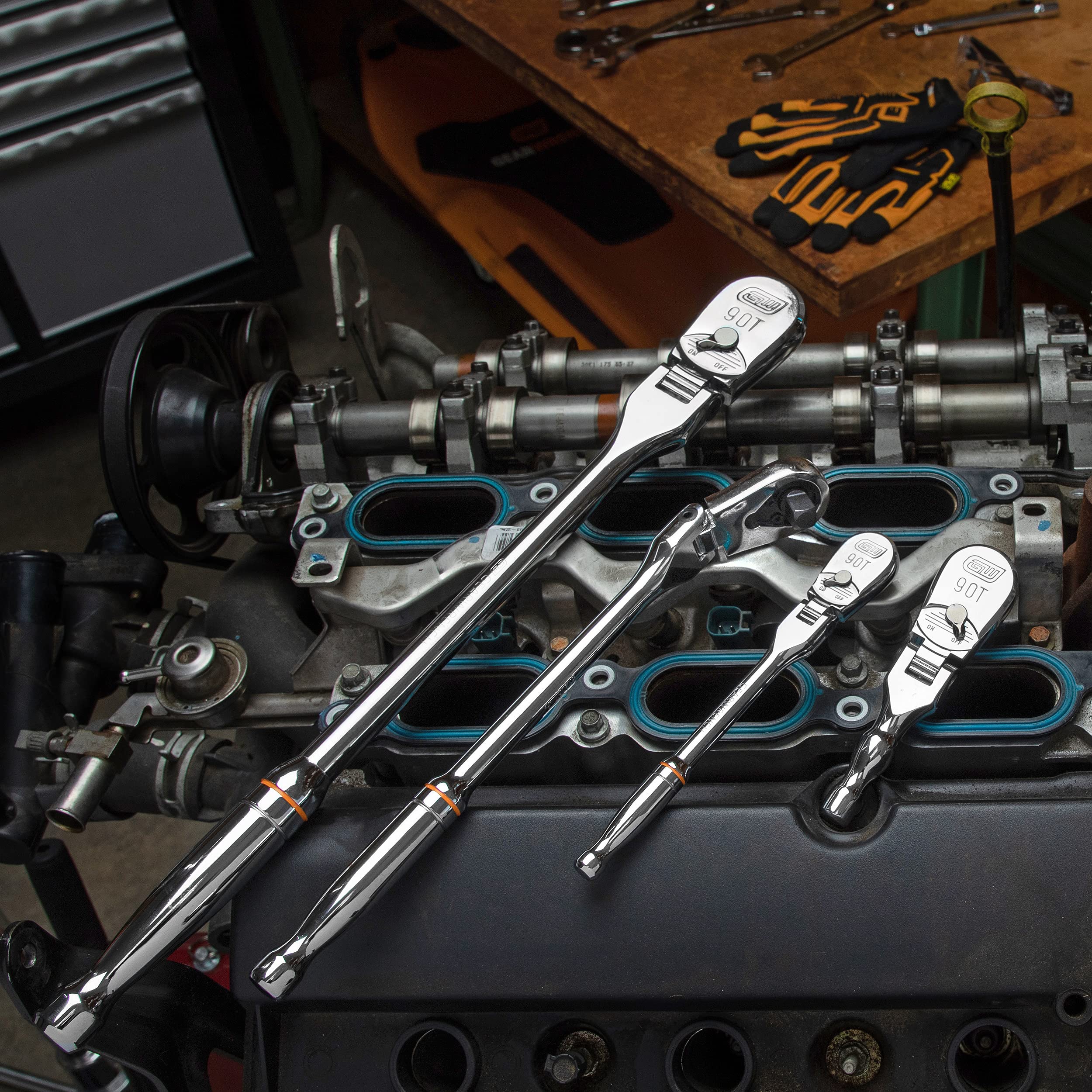 GEARWRENCH 81230T ergonomic handle design