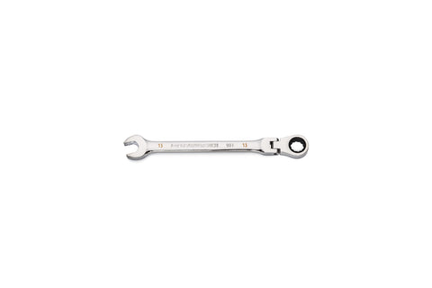GearWrench 86713 13mm flex-head in angled view for tight spaces.