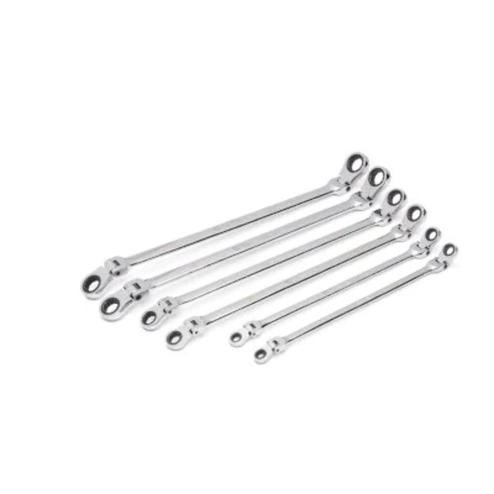 GearWrench 86830 15-degree offset box end improves clearance for hard-to-reach fasteners.
